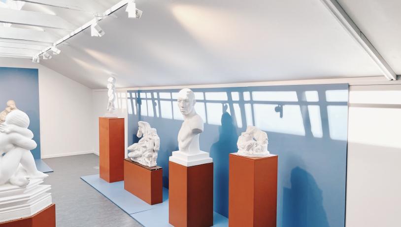 Skulpturer på SAK Kunstbygning