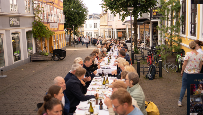 Langbordsmiddag i Svendborg