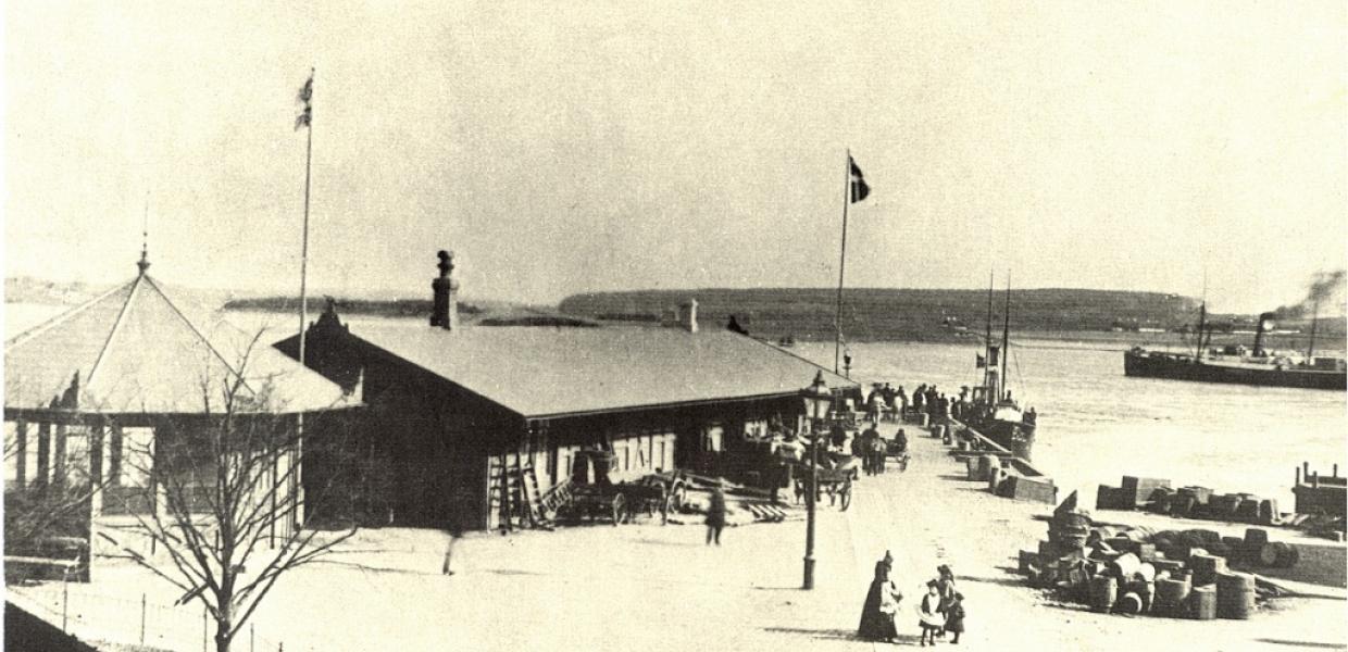 Svendborg Hafen von alte Zeiten