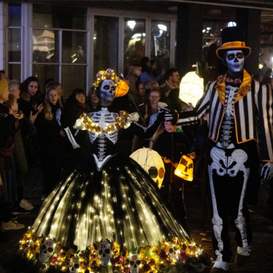 efterår, optog, svendborg halloween
