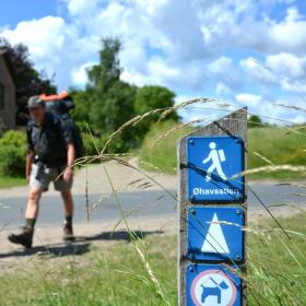 Insel Meer Schild