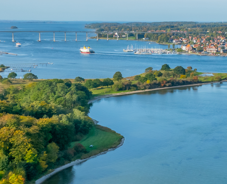 Drone over Svendborg og Det Sydfynske Øhav
