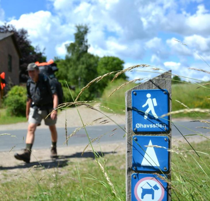 Insel Meer Schild